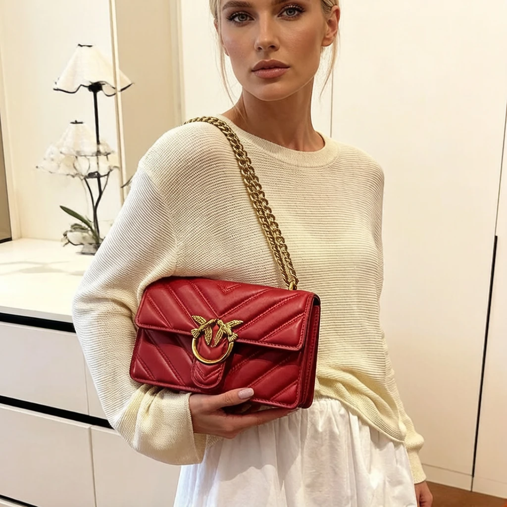 

Trendy Classic Simple Diaper Bag Textured Leather Crossbody Handbag For Women Large Capacity Luxury Fashionable Tote