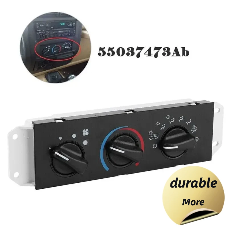 Heat Fan Climate Control Switch Heater Control With Blower Motor Switch With AC For Jeep Wrangler 1999-2004 55037473AB