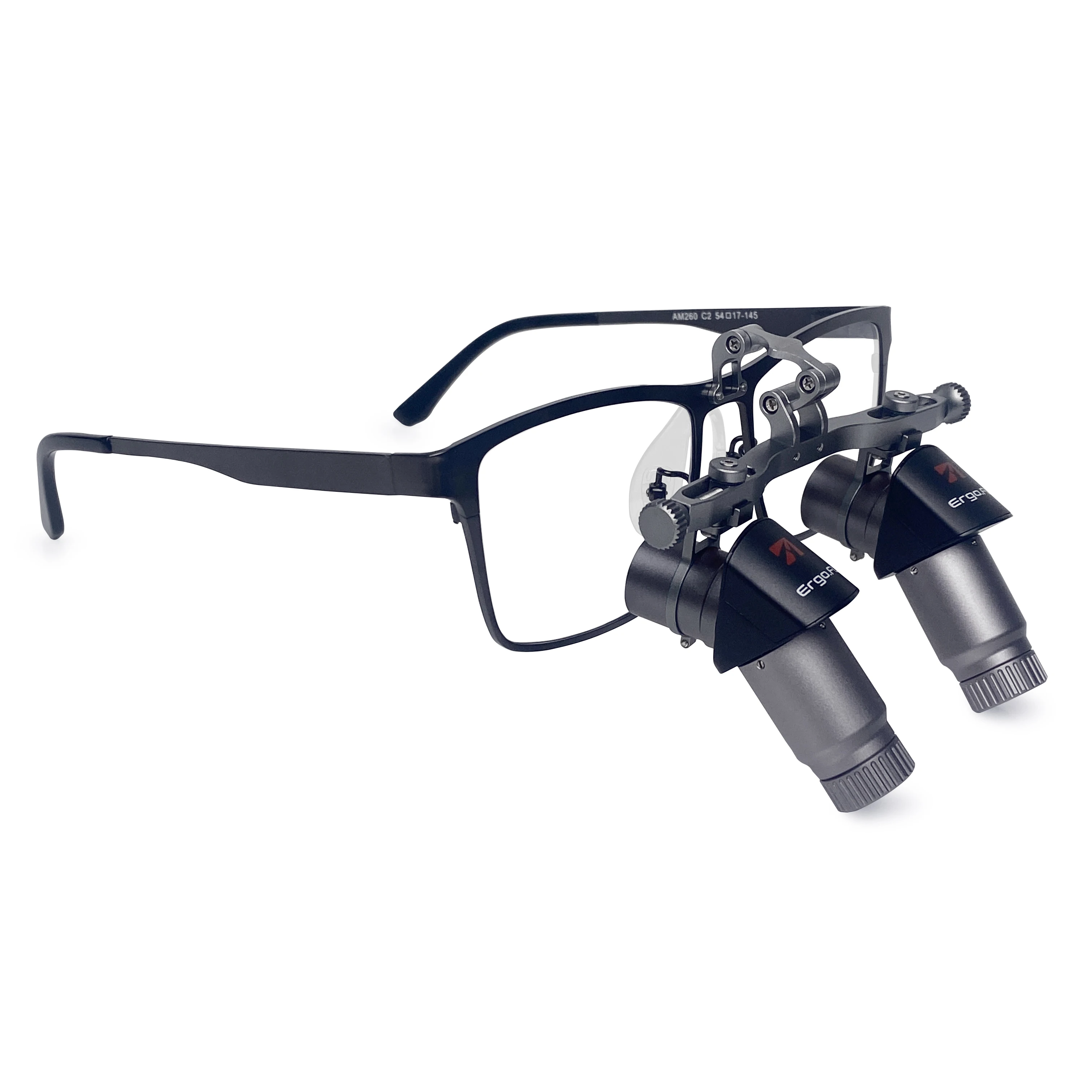 New Amtech ErgoFL Manual 5.0X Flip-Up Dental Loupes 3D Adjustable Pupillary Distance Lightweight Ergonomic Magnifier Surgeons