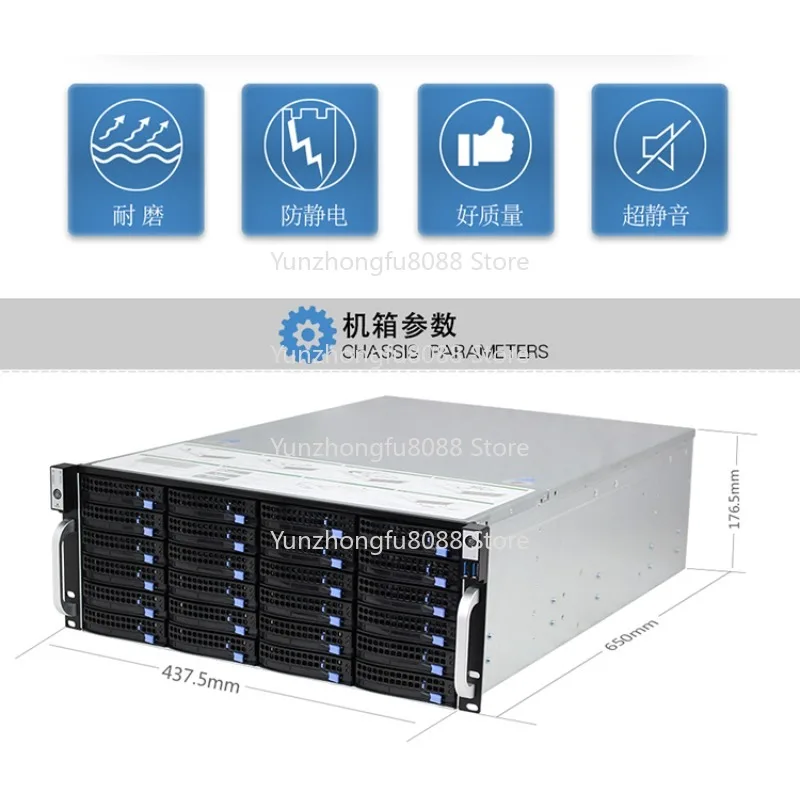 

Новое 24-дисковое шасси с возможностью горячей замены и глубиной хранения данных 650.