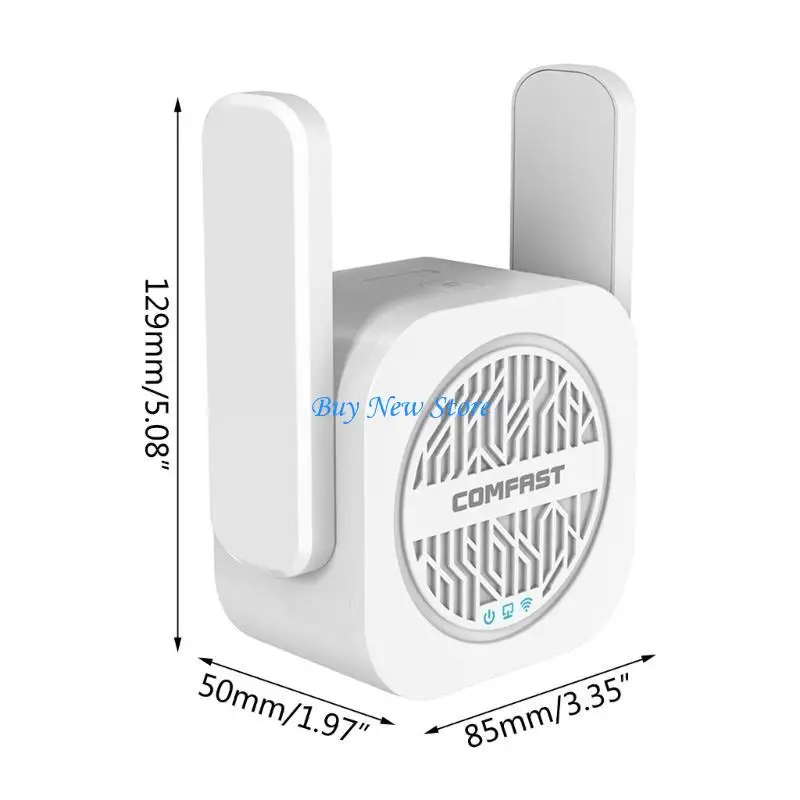 20ce Cải thiện cường độ tín hiệu của bạn với Tín hiệu mở rộng WiFi này tăng tốc độ 1200Mbps