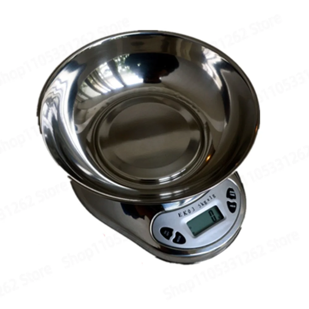 Kitchen Baking Tray - Balança Eletrônica de Cozinha em Aço