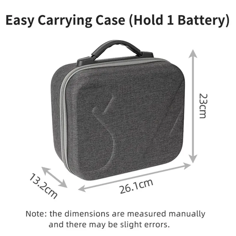 N35R-Compact Storage Bag For DJI Avata 360(RC2) Carrying Travel Case Shockproof Bag For Drone Accessories Kit