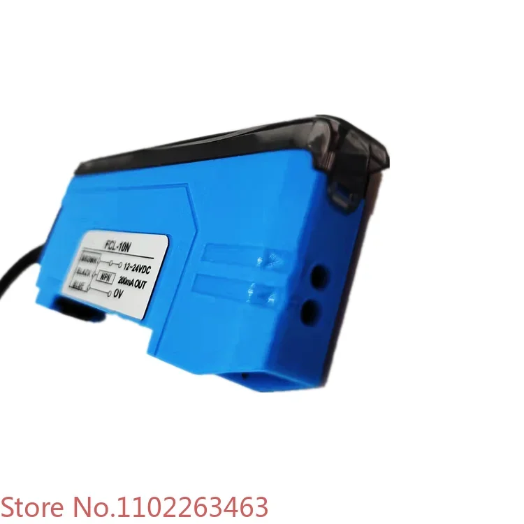 

High Speed Dual Digital Display Fiber Optic Amplifier FCL-10N Reflective Area Type Fiber Optic Sensor