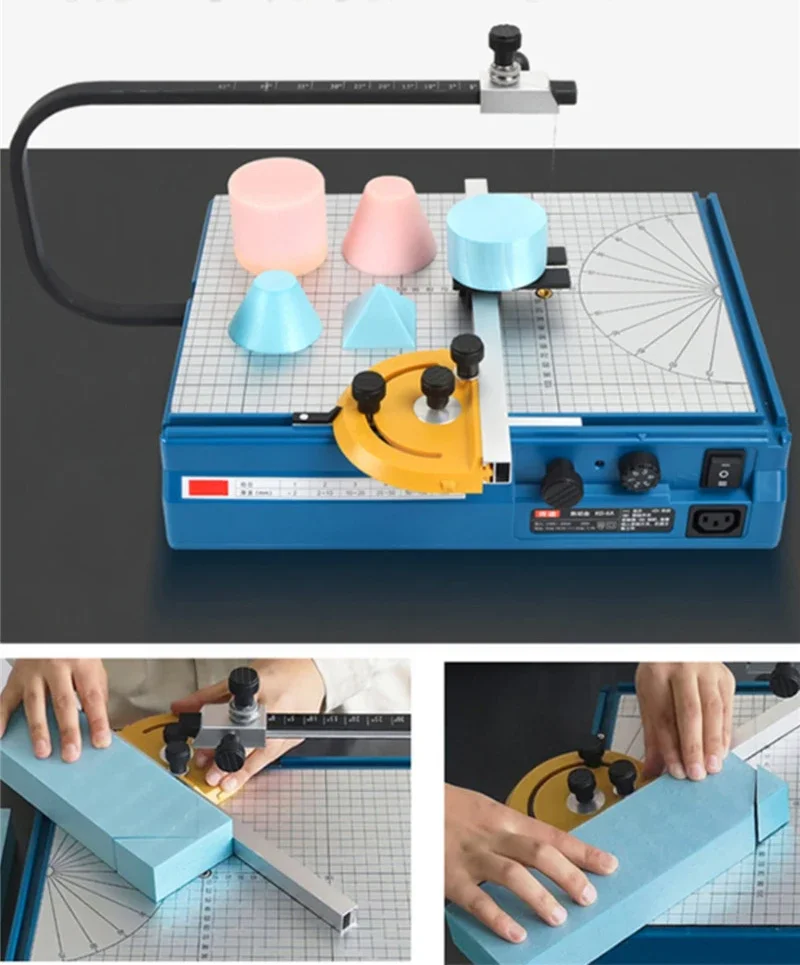 

KD-6A Desktop Foam Electrothermal Wire Pearl Cotton Extrusion Board Sponge KT Eps Xps Hot Cutter