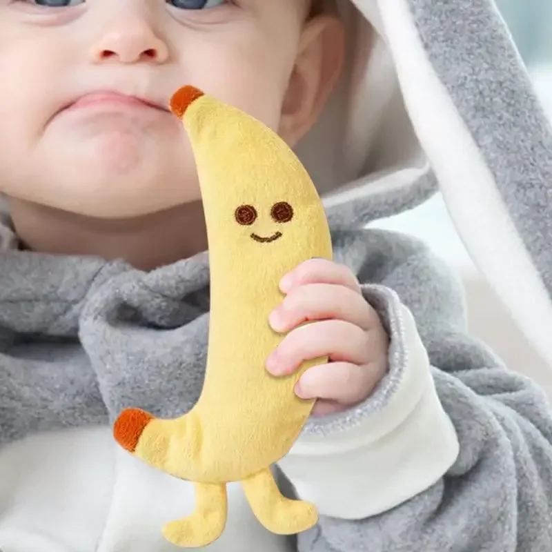 Developmental Hand Grip Toddler Toy Cute Stuffed Carrots Figure Hand Grip Toys Toddler Sleep Soothers Toy for Baby Boys Girls