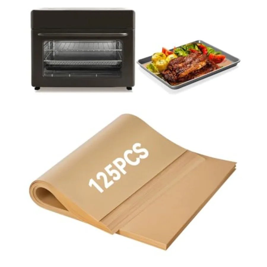 

Air Fryer Paper Liners Compatible with Our Place Large Wonder Oven Pro 8-in-1 Digital Countertop Oven 32Qt, Precut Disposable N