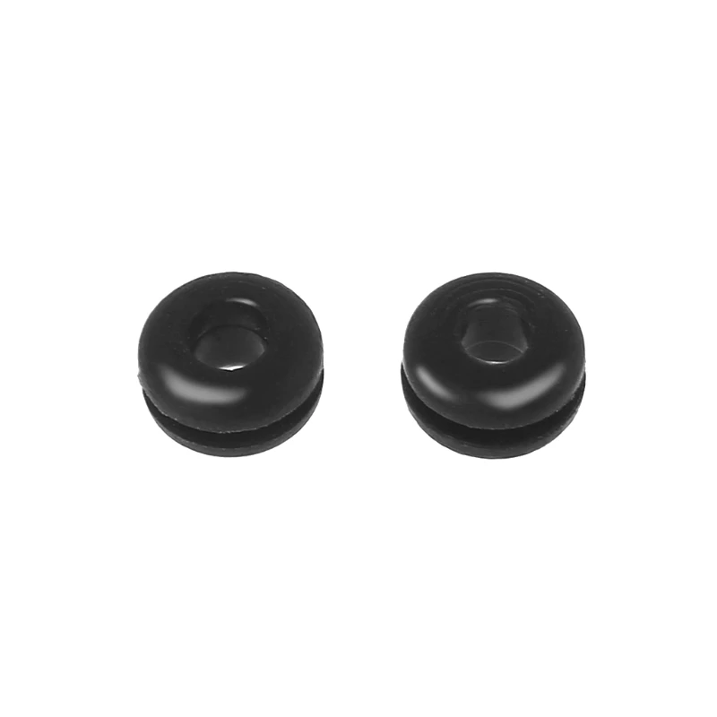 4pcs/Bag Bedplate Grommets BLACK Rubber Compatible With SME- 3009 3012 SME- 3009 3012 Base Plate Grommets