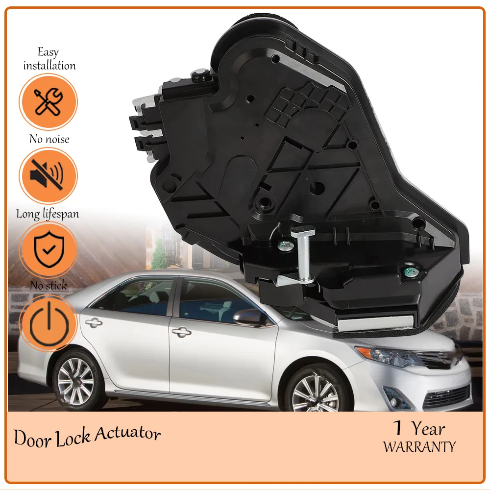 

4Pin Rear Left Door Lock Latch Actuator for Camry A-Type,low-vibration,tailored fit 2014 Camry (Type A),oe 100DLA1426S 092-1426R