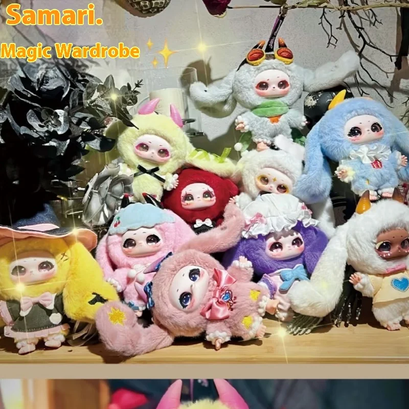 Baby Three Samael Magic Wardrobe Soft Series Vinyl Dolls Mystery Blind Box Anime Figure Box Cute  Bag Pendant Surprise Gift