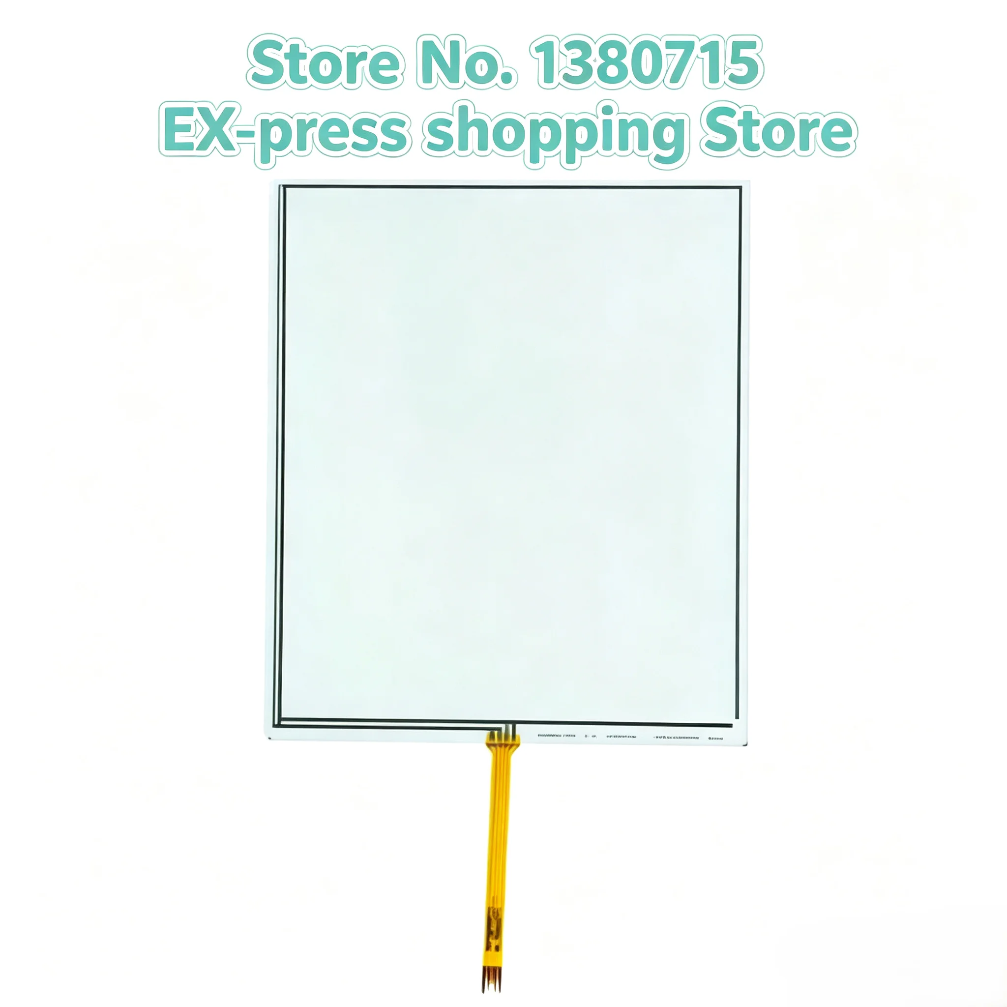 Replacement Resistive Touch Panel Glass Compatible with GT1675M‑STBA GT1675M‑STBD TP‑3821S1 Touch Unit