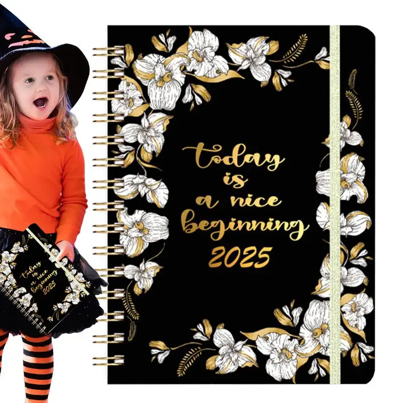 

2025 Daily Planner Hourly Weekly Planner A5 Daily Notebook Appointment Book 2025 Hourly Planner For Balanced Lifestyle Work Stud