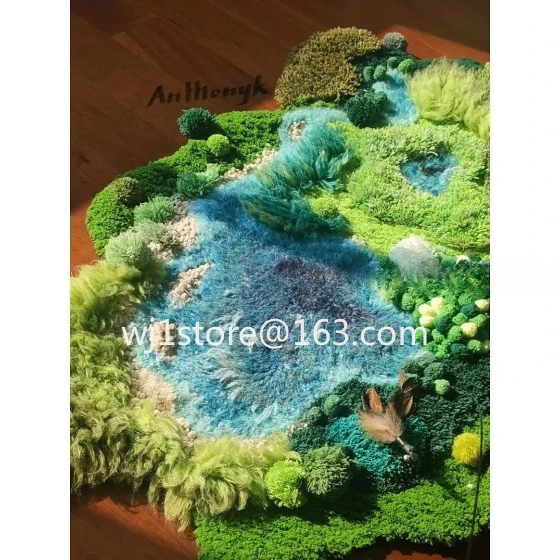 

All things Shengsang Salt Lake Moss Carpet Material Pack Handmade Gift