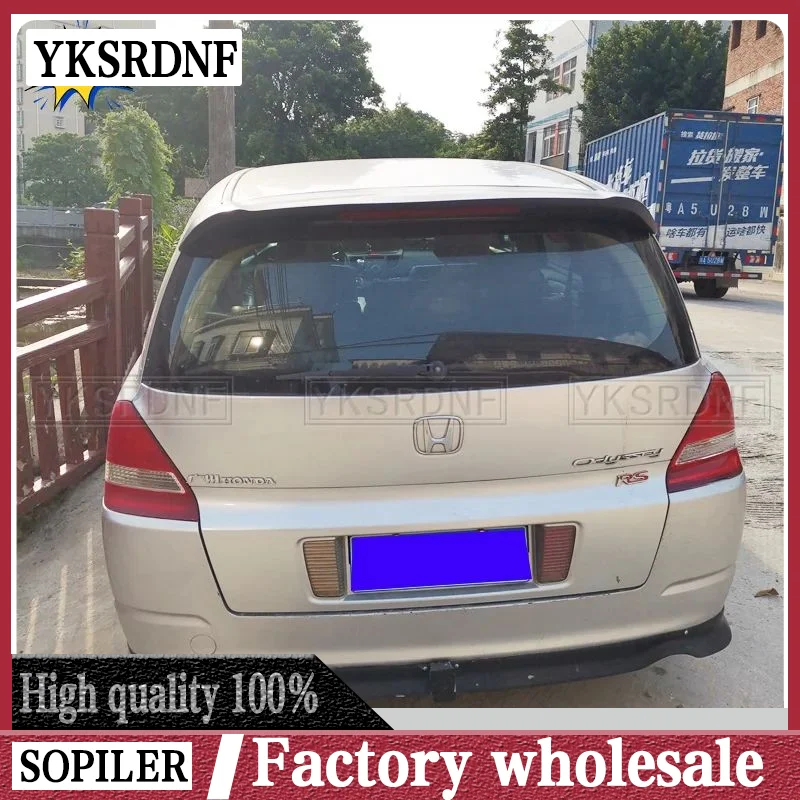 

YKSRDNF для спойлера Odyssey 2004 2005 2006 2007 2008 Honda Odyssey RB1, настоящее углеродное волокно/ФАП, заднее крыло автомобиля, цветной задний спойлер