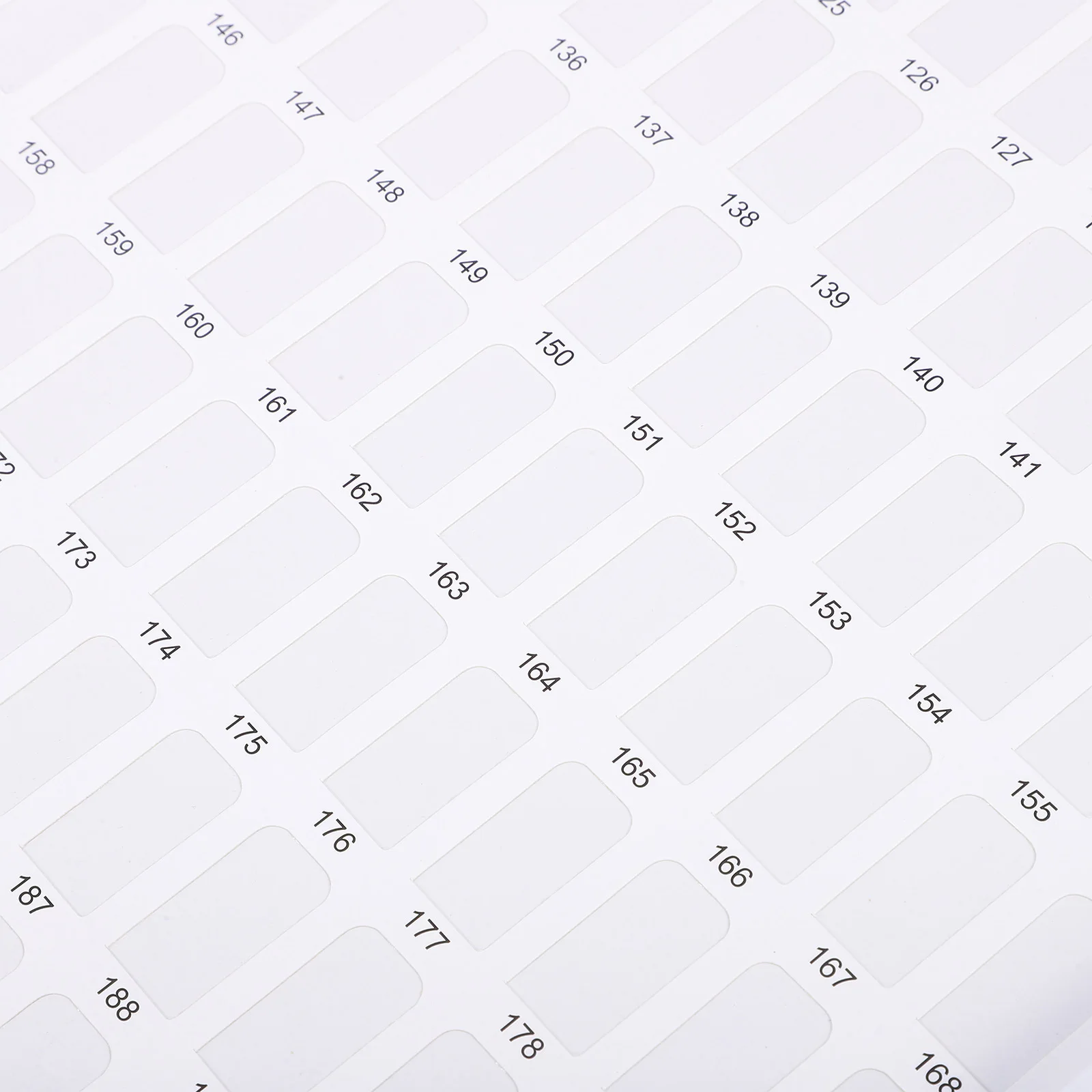 Tabellone per nail art Pratico libro per display a colori per unghie Materiale stabile Facile da trasportare Vetrina per unghie ovunque Strumento per manicure