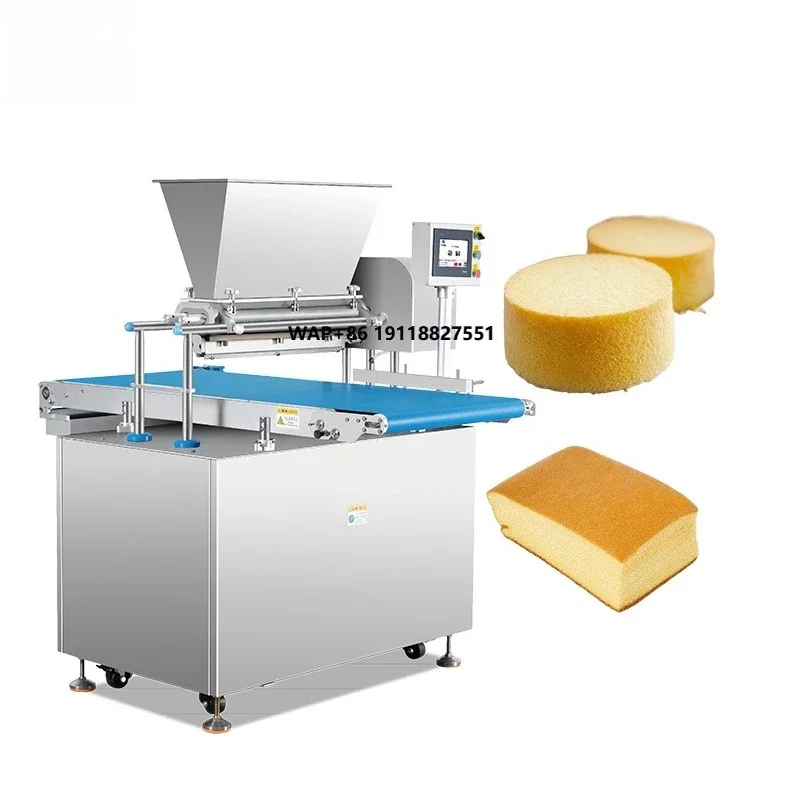 Automatic Cake Filling Machine Sponge Cake Making Machine