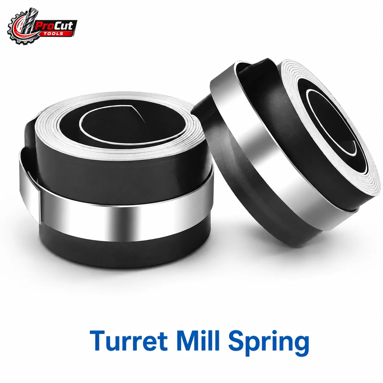 #3 #4 Spiral Return Clock Spring for Turret Milling Machine Spindle Lift Feed Handle Accessories