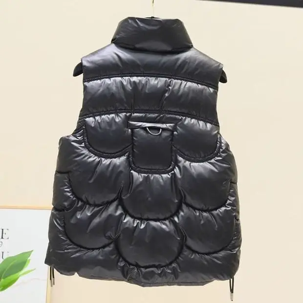 2023 Spring and Autumn Korean Edition New Exquisite Down Cotton Short INS Women's Horse Jacket Fashion Coat Trend