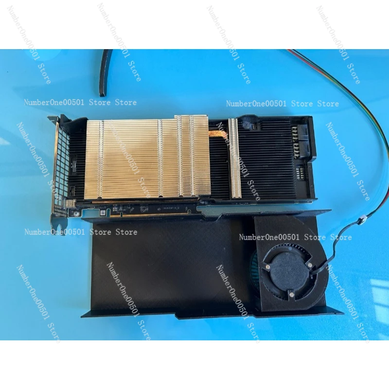 High-Efficiency Cooling Quiet Operation Precise Fit For AMD mi50 Graphics Card Internal Turbo Fan Cooling Upgrade