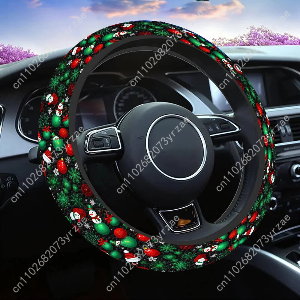 

Wonderland Car Steering Wheels Cover Universal Type Environmental Friendly Comfortablenon-slip Breathable Steering Wheel Wrap