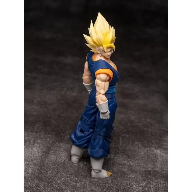 MP Studio Vegito Dragon Ball Z SHF Super‑Saiyan Vegito MP01A/MP01B「Oni‑Masked Nightwalker」1/12 Action Figures Toys Collection