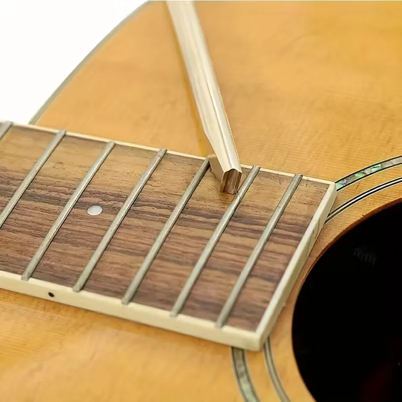 Gitarren-Bunddraht-Setter Professionelles Gitarrenbauer-Reparaturwerkzeug Bundpresse Installationswerkzeug für Gitarre Bass Ukulele – Detail 3