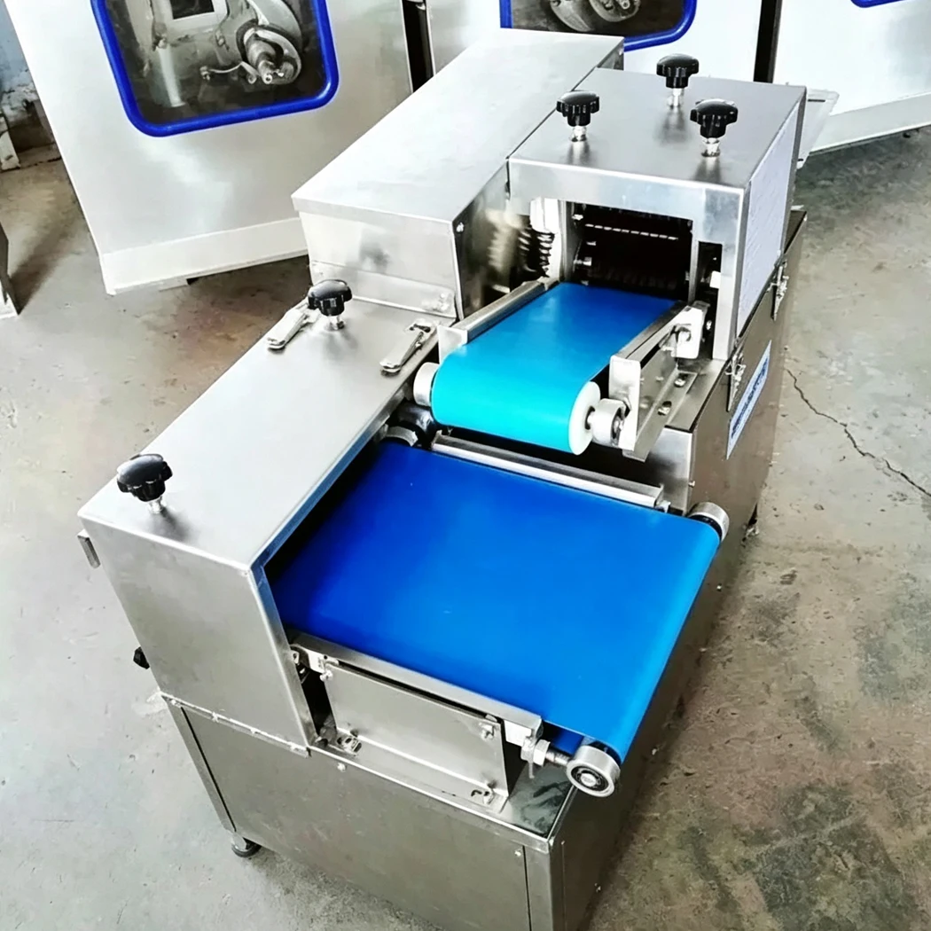 Fresh Meat Processing Cutter Commercial Meat Dicer Meat Cube Cutter for Food Plant Butchery Application