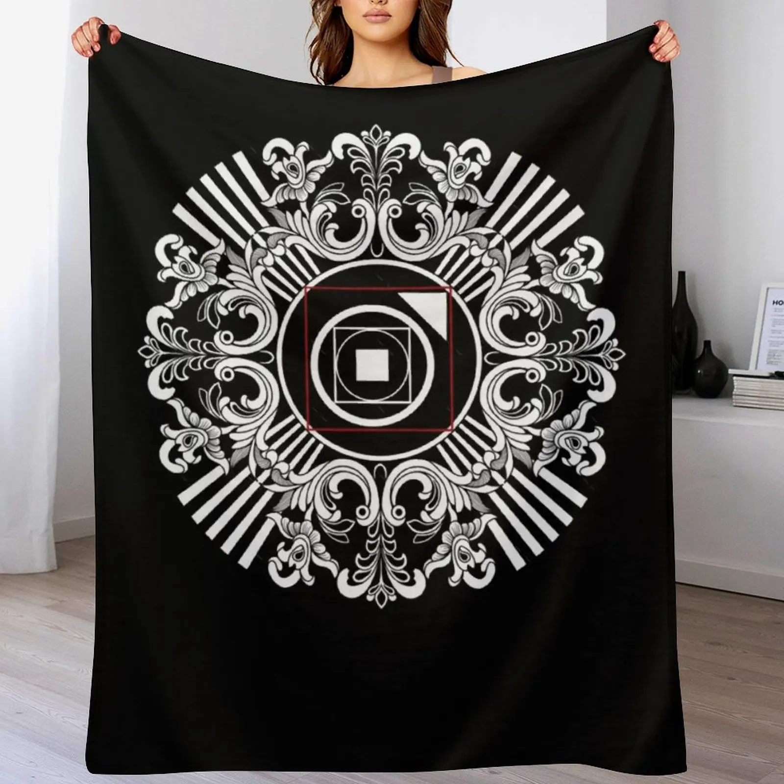 

Tremere - Vampire the Masquerade Clans Throw Blanket Luxurious Soft Fuzzy Blanket for Sofa Bed