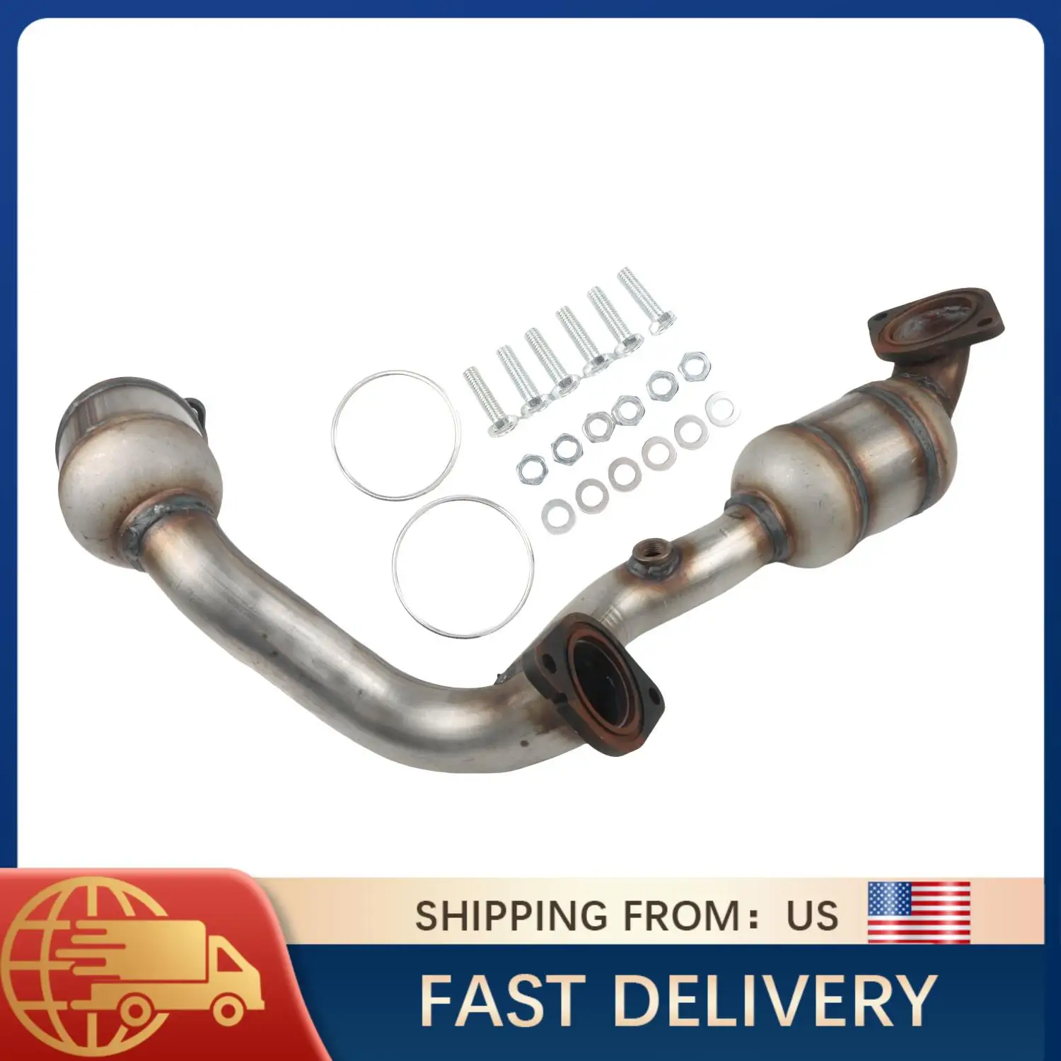 

1 шт. каталитический нейтрализатор для Ford Taurus Mercury Sable 3.0L 2000-2007, передняя сторона, совместимая с EPA, нержавеющая сталь, прямая посадка, выхлоп