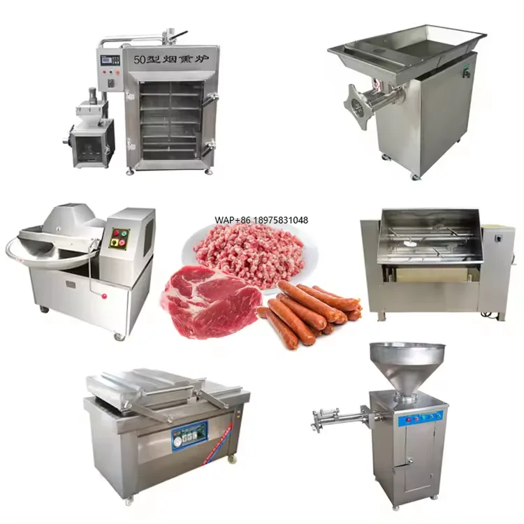 

The Cheapest Automatic Fill Stuffer Pneumatic German Meat Sausage Roll Machine for Make Sausage Production Line