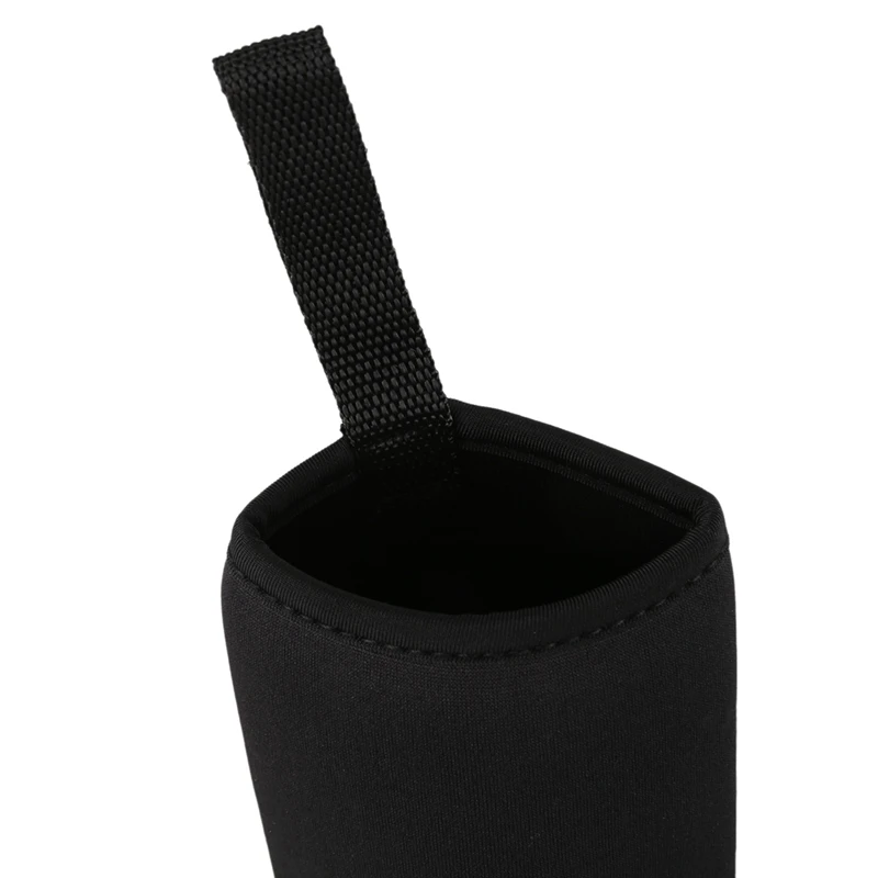 3X tazza in Neoprene isolamento termico coperchio della tazza portaborraccia 360Ml - 550Ml (550Ml nero)