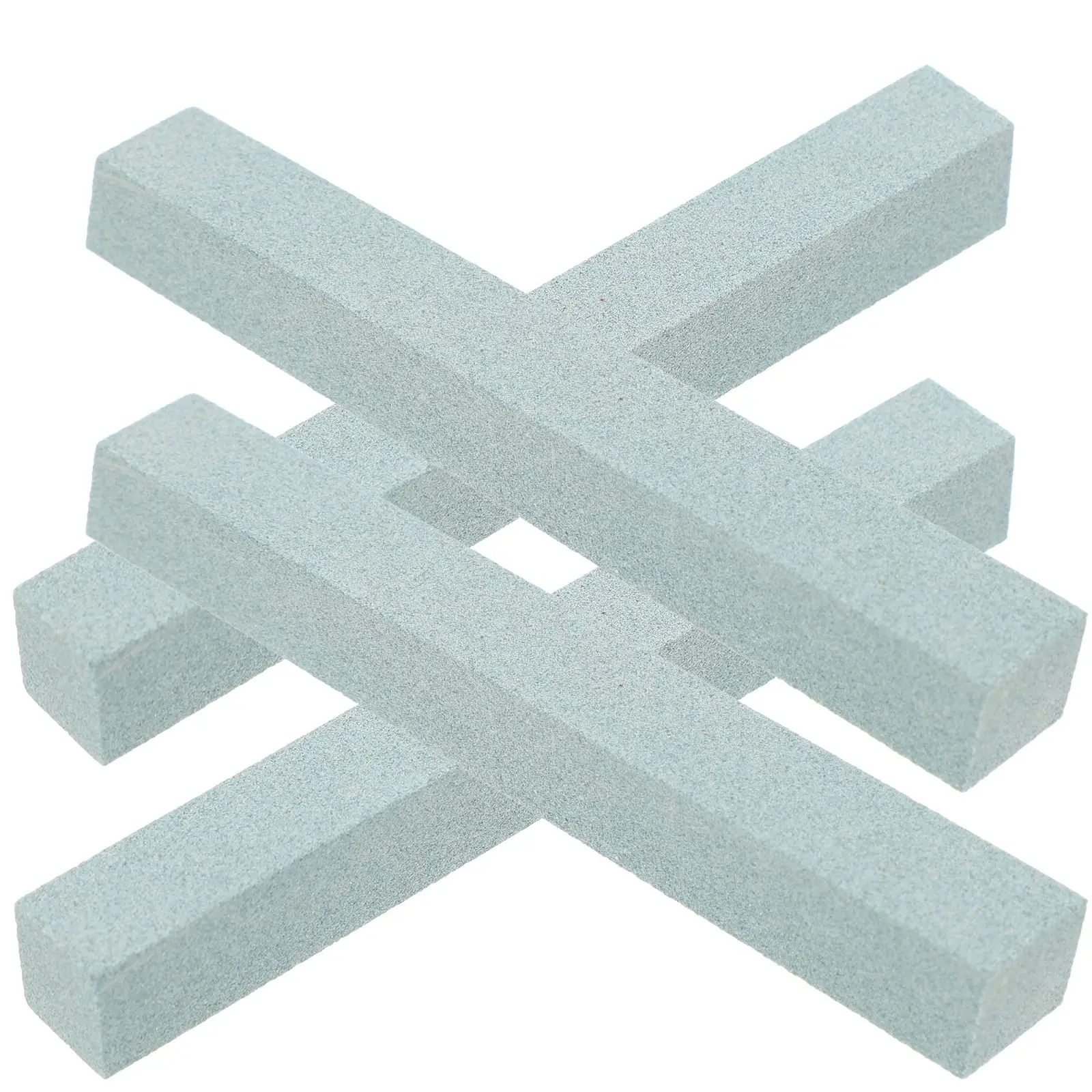 

4 Pcs Guitar Fret Sanding Stone Bridge Repair Tool Green Millstone Luthier Files for Bass Polishing Beam Leveler