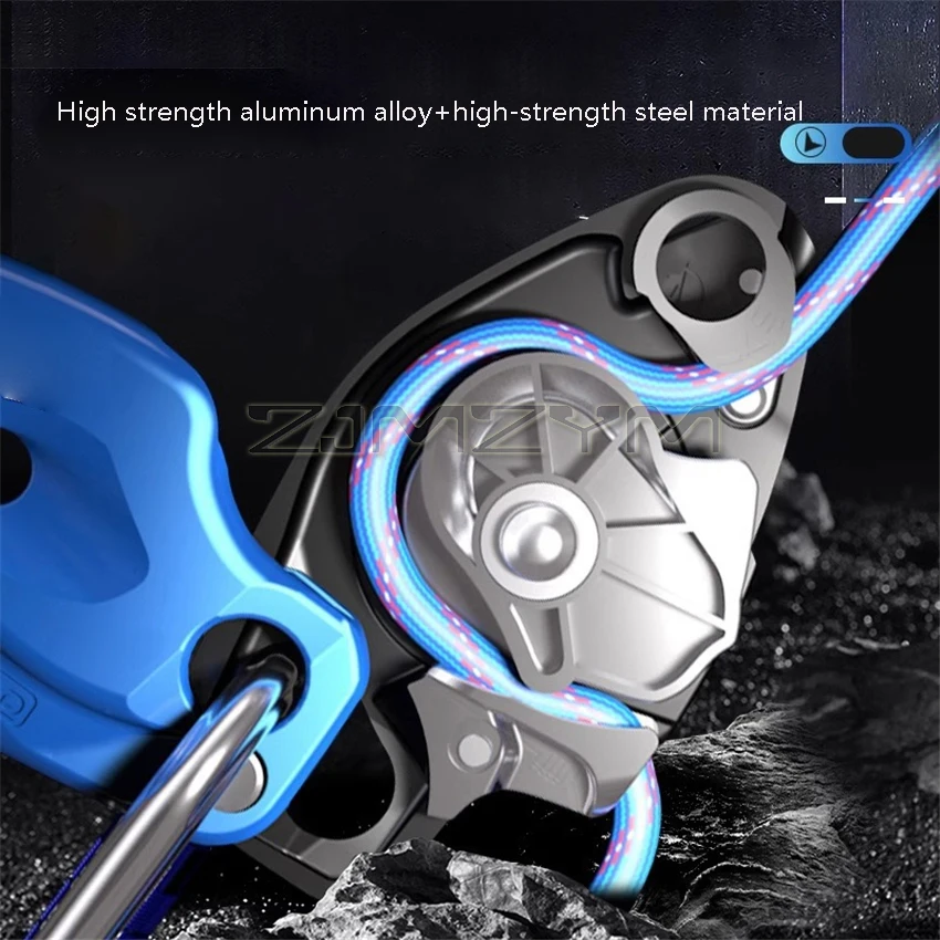 مكافحة الذعر التحكم اليدوي معدات التسلق والنسب في الهواء الطلق عملية الارتفاعات العالية جهاز نزول #2