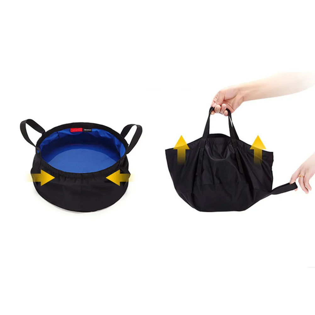 8.5L Portable Collapsible Basin Bucket – Waterproof, Leakproof & Tear-Resistant for Camping, Hiking, Fishing, Picnic