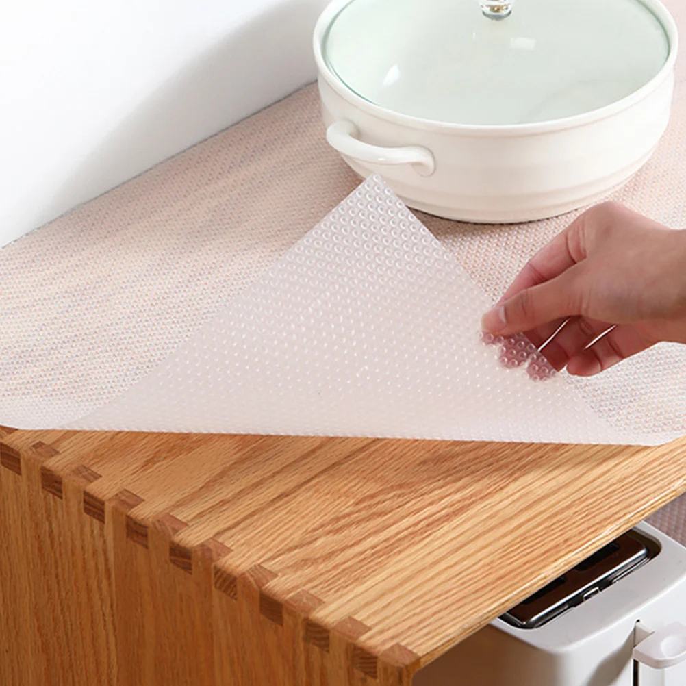 

EVA Cabinet Liner Shelf Kitchen Drawer Mat Wire Rack Non Adhesive Waterproof Table Oil Proof Custom Size Storage ganizer