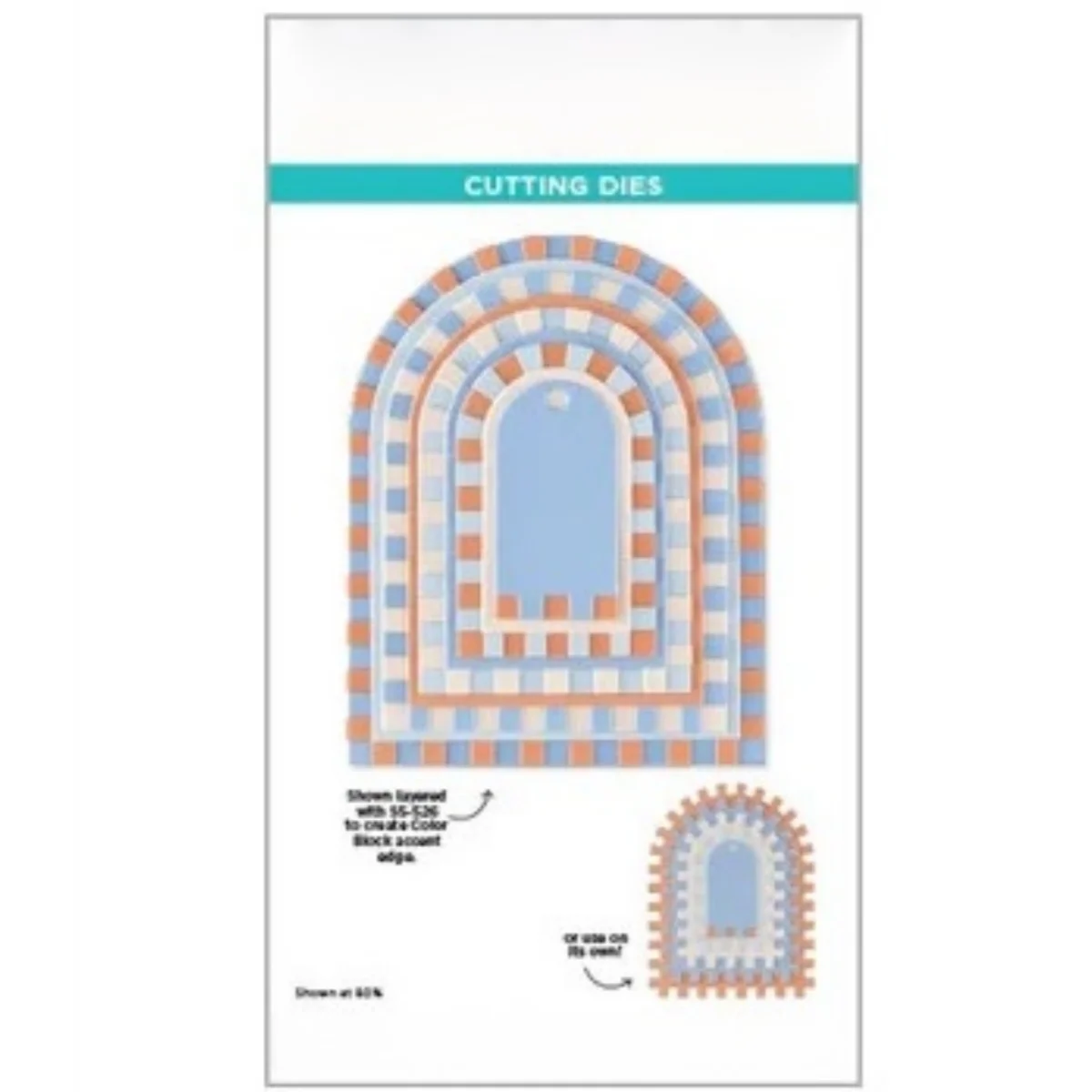 

New Color Block Arches Cake Birthday Metal Cutting Dies Clear Stamps Hot Foil For DIY Greeting Card Scrapbook Craft April 2026
