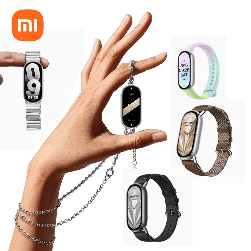 �y�Z�[�����z100%����Xiaomi Mi Band 10/9/8�p���X�g�X�g���b�v �V���N���U�[ �}�O�l�b�g�����X�g�o���h ���^���u���X���b�g �y���_���g �����\�ȃE�H�b�`�o���h