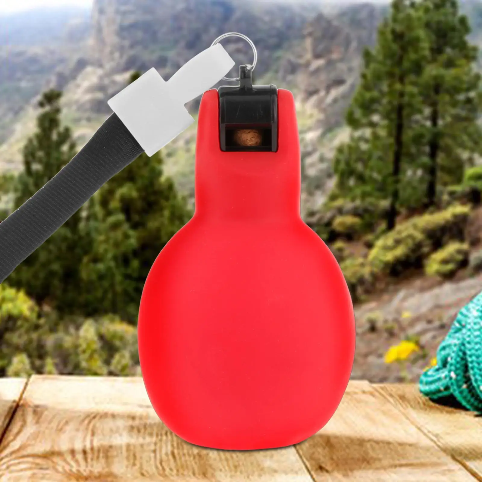 صفارات الحكمات الصدفية البلاستيكية المحمولة مع الحبل بصوت عال لتدريب كرة القدم كرة السلة