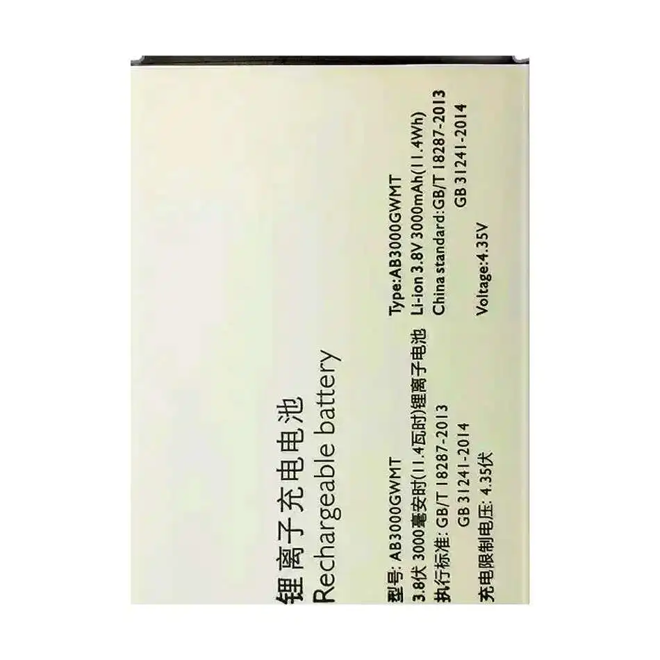 

Environmentally Friendly For Philips S616 3000mAh Mobile Phone Battery AB3000GWMT