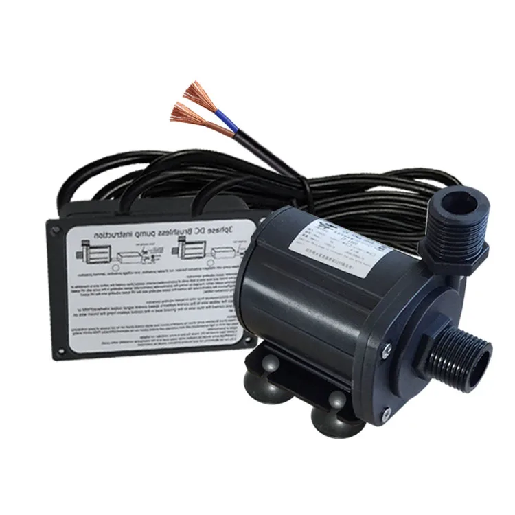 12V or 24V Brushless hot water booster pump driver pump dc submersible water pump for user Shower water pressurization