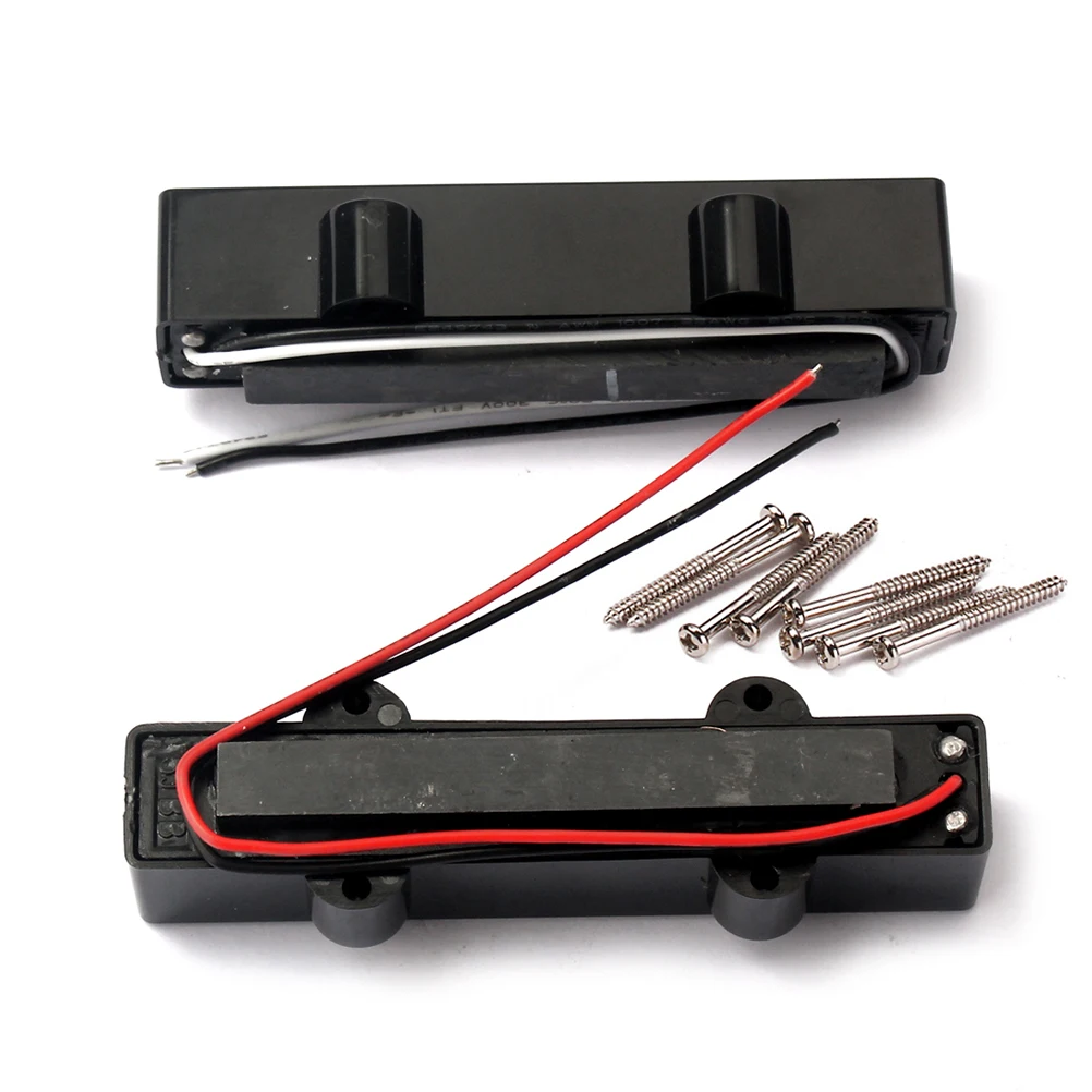 

5 String Electric Bass Pickups Bridge Neck Pickups Jazz JB Bass Guitar Open Style Guitar Parts and Accessories GMB08
