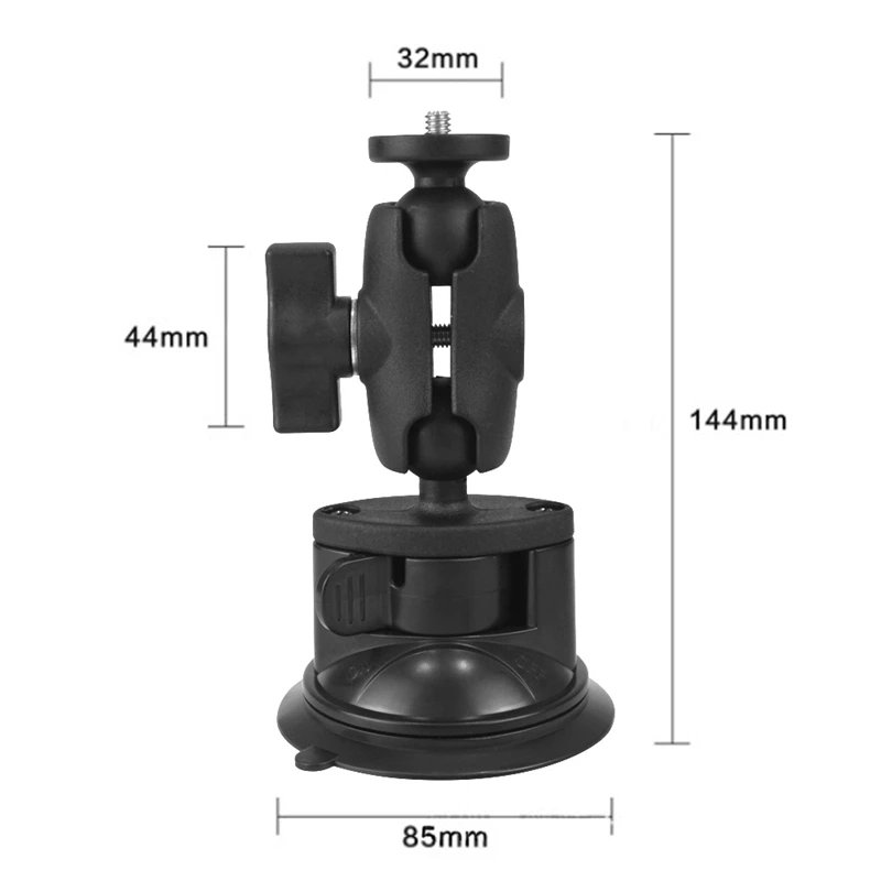 카메라 흡입 컵 촬영 브래킷, 360 ° 조정 가능한 촬영 브래킷, 액션 거치대 포함, 고프로 11 용