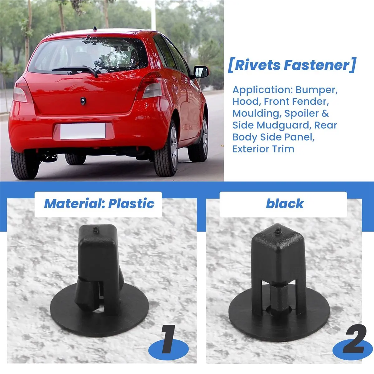 Super Sale 20pcs Fender Liner Screw Grommet Fastener Rivet Push Clips Retainer for Toyota 4Runner Avalon Camry Celica for Coroll