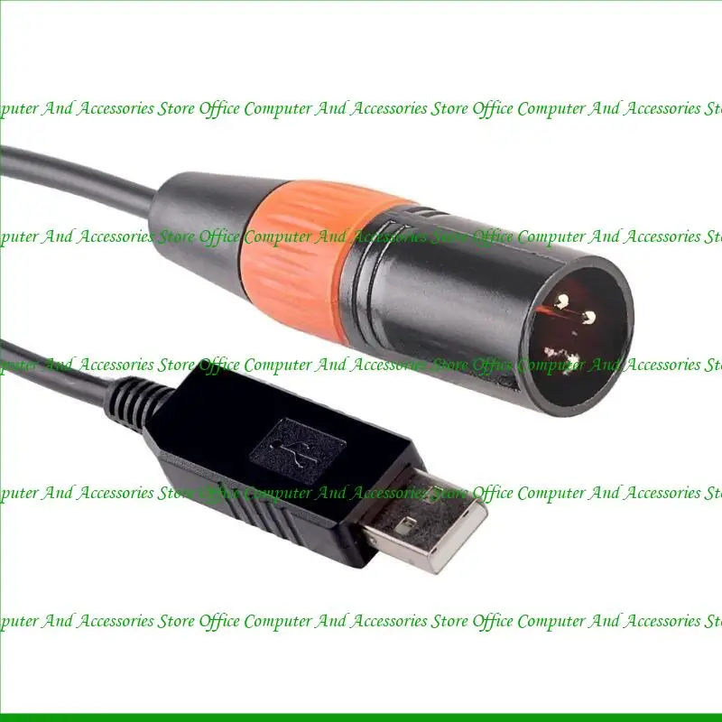 U55C USB To DMX512 3Pin 3Pins Connection Adapter For Precise Stage Lighting Solution