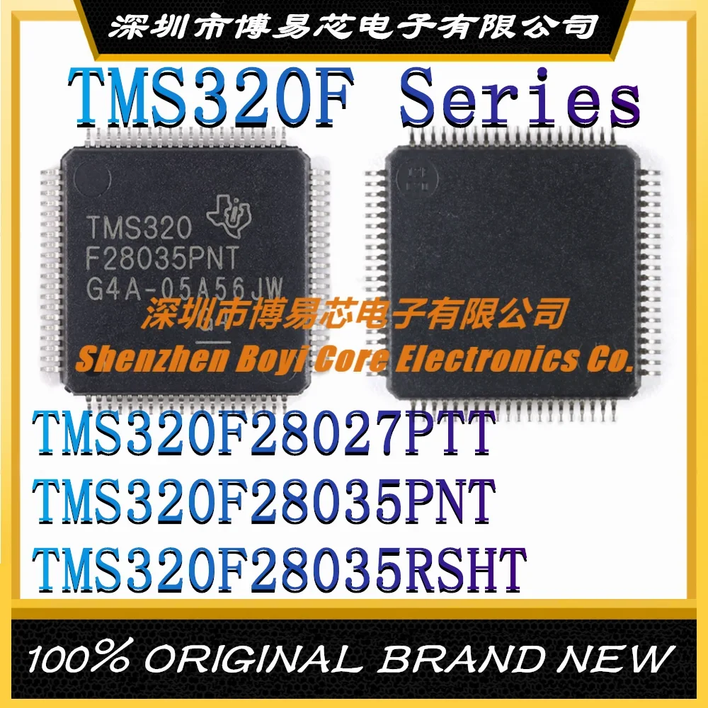 TMS320F28027PTT TMS320F28035PNT TMS320F28035RSHT TMS320F28035 PNT PNQ RSHT F2804 LF2407 F28027 PTT FPTT New MCU