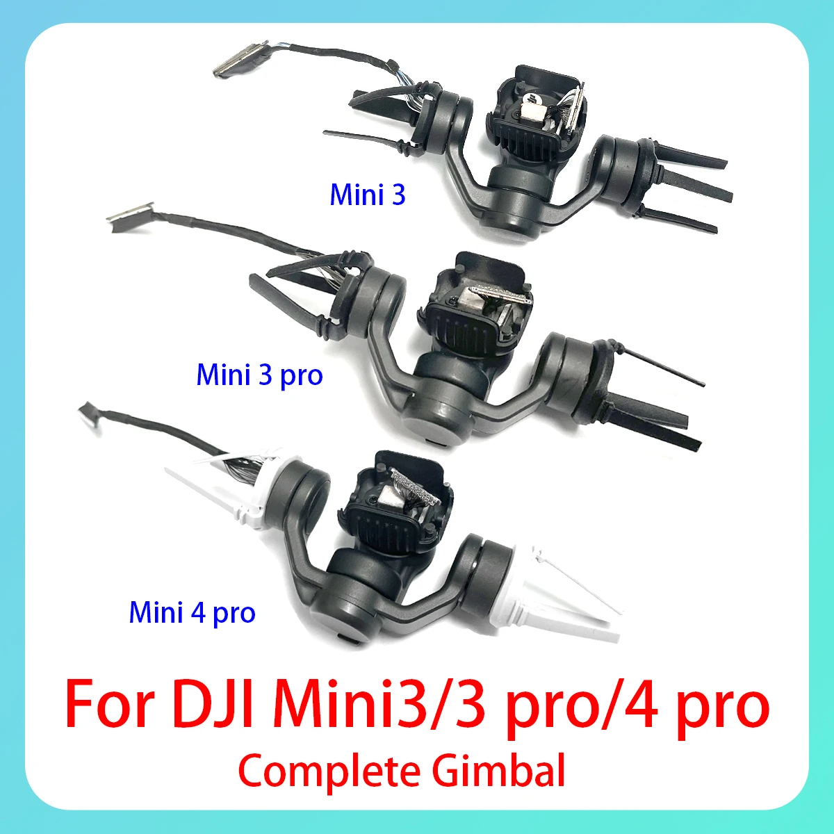 

Original Mini 3/3 PRO/4 PRO Gimbal Camera Axis Arm, including motor mount, drone accessories, well tested, suitable for DJI MINI