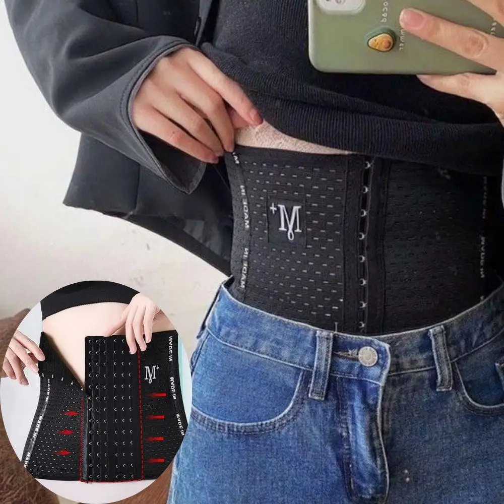 Невидимый пояс для живота, женское корректирующее белье для тела, послеродовой регулируемый плоский пояс для живота, корсет, аксессуары для похудения