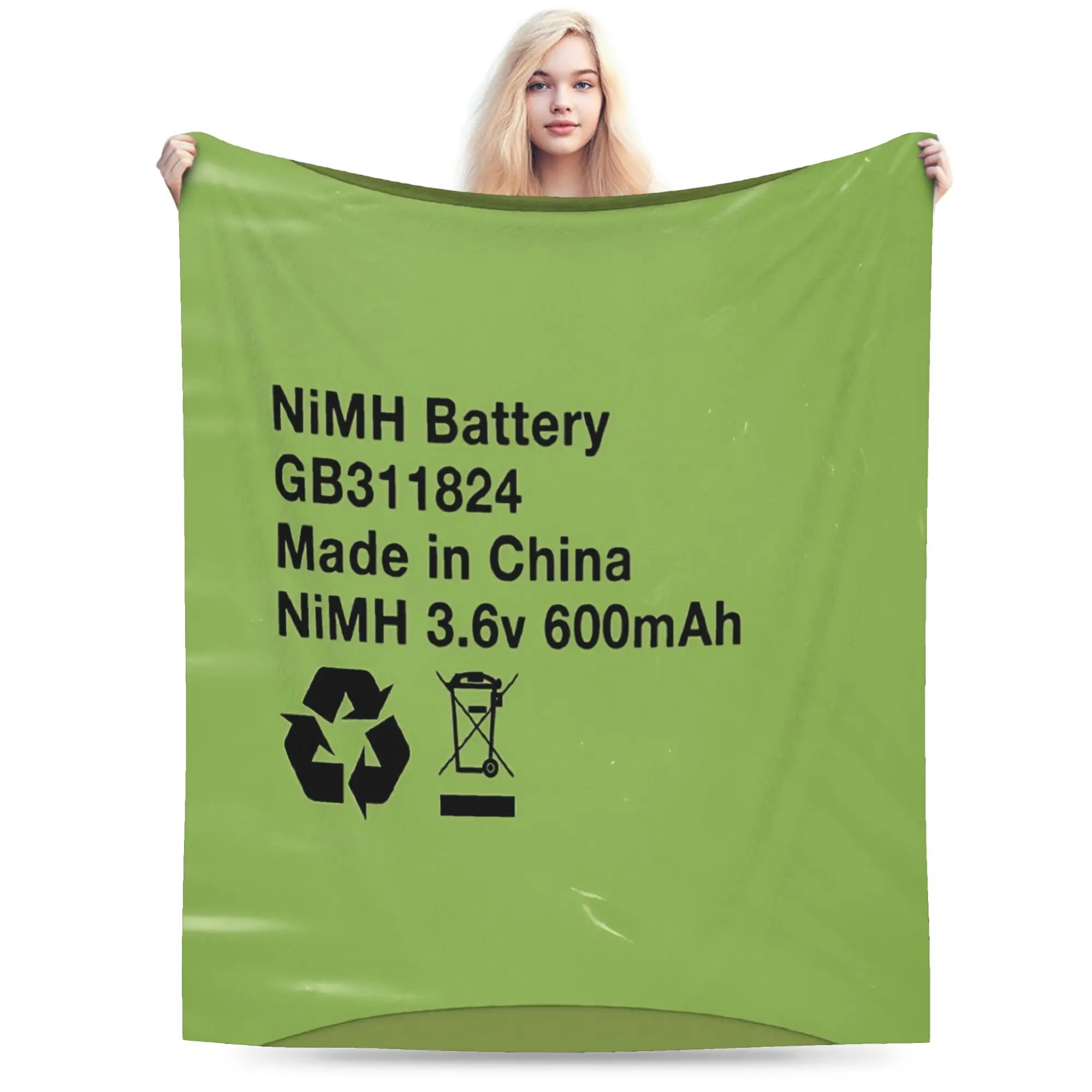 Soft Cozy Blanket Travel Office Inflatable Battery Throw Blanket Trend  Bedspread For Living Room