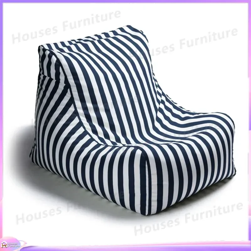Modern Outdoor Bean Bag Chair Waterproof Poolside Lounge Furniture for Garden Terrace Beach Patio Leisure Seating Comfortable