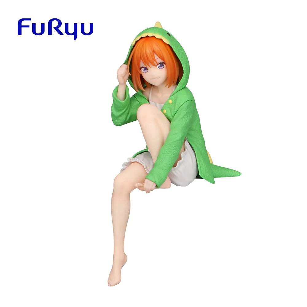 

Оригинальные фигурки в наличии FuRyu The quintessence Quintuplets Nakano Yotsuba, домашняя одежда, аниме фигурки из ПВХ, игрушки-модели